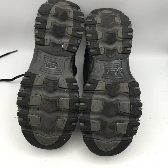 Skechers D'Lites Memory Foam Wide Fit Black Athletic Shoes Women’s Size 9.5 - Picture 10 of 10